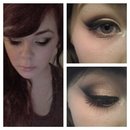 Gold and Copper Dramatic Eye