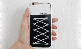 DIY Converse Inspired Phone Case