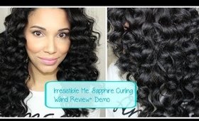 Irresistible Me: Sapphire Curling Wand Review + Demo