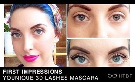 FIRST IMPRESSIONS: Younique Moonstruck 3D Lashes Fiber Mascara