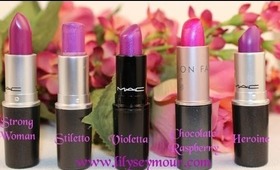 Mac Heroine Swatches & Comparisons