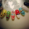 Pokemon nail art