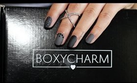 BOXYCHARM October 2015 & Nail Art Design