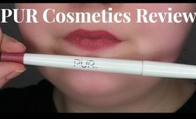 Pur Cosmetics | On Point Lip Liner in Low Key Lip Swatch  | Review