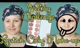 Provocare: Machiaj doar cu rujuri / Makeup Tutorial with only Lipstick