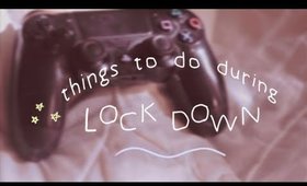 Things to do during lockdown / quarantine ~ better productivity & getting out of a rut ⭐ #SelfCare
