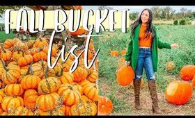 Fall Bucket List Ideas 2019- everything I did & FREE Printable [Roxy James] #fall #fallbucketlist