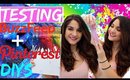 Testing Pinterest and Buzzfeed DIY's !!!