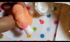 Acrylic Nail Tutorial: Breast Cancer Awareness