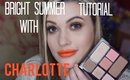 Bright Summer Tutorial with the NEW Charlotte Tilbury Instant Look in a Palette