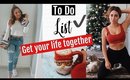 Get your life together! How I organize my day! Vlogmas 2018