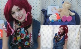 DIY Rag Doll Halloween Costume AND Makeup!