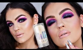 NEW YEARS MAKEUP TUTORIAL| MILK MAKEUP #GLITTERSTICK Review &