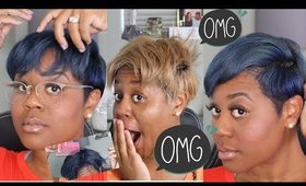 🚨💜DETAILED SILK PRESS ON SHORT TRANSITIONING HAIR! HOW TO TRIM AND ROUND BRUSH YOUR OWN HAIR!JOICO