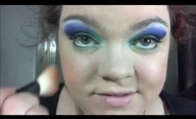 Playing WIth Makeup - Peacock? Maybe?