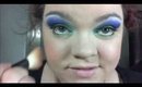 Playing WIth Makeup - Peacock? Maybe?