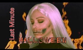 Halloween Last Minute makeup - najszybsza czaszka na imprezę