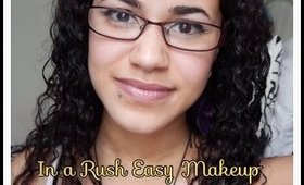 "In A Rush" Makeup for Glasses - QUICK AND EASY!