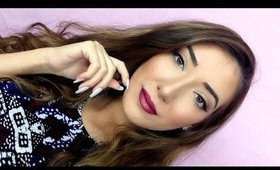 Lashes and Ombre Lip Makeup Tutorial
