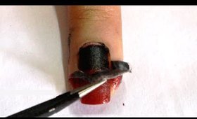 DIY Peel Off Cuticle Guard ! ✦ Cuticle Cleaner & Protector (Like OPI polish with Glue)