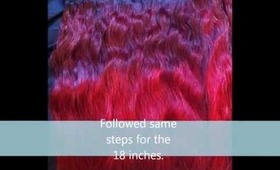 How to get Red Ombre Hair.