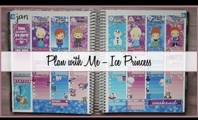 Plan With Me | Ice Princess (Erin Condren Vertical)