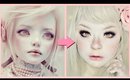 BJD FACEUP Doll Makeup Tutorial 白塗り メイク [人形] ~ Shironuri x BJD Faceup Series