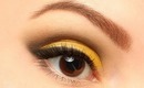 Summer smoky make up: Yellow & Black Eyes