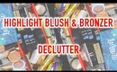 Blush Bronzer & Highlight Declutter