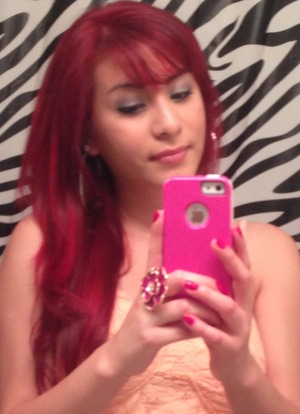Just dyed my hair red 
