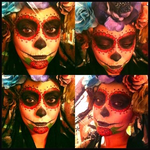 Sugar Skull. Done by me. 