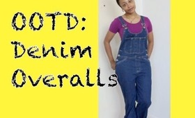 OOTD: How I Style my Denim Overalls