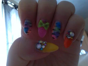 funky nails