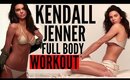 7 Minute KENDALL JENNER  INTENSE Full Body Workout At Home  | NO EQUIPMENT