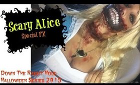 Scary Alice in Wonderland Makeup | Special FX | Down The Rabbit Hole