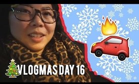 🎄 VLOGMAS DAY 16: CAR EXPLOSION, TRYING ORIGINS PLANTSCRIPTION SERUM | MakeupANNimal