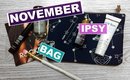 November Ipsy Unboxing