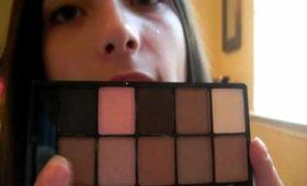 Review - NYX 10 Color Eyeshadow Palette.