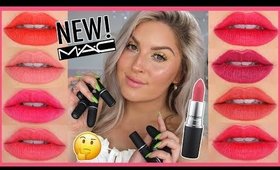 NEW ✨ MAC Powder Kiss Lipsticks! 💸 Full Collection Lip Swatches