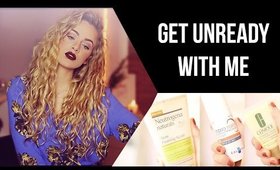 Get Unready With Me | My evening Routine ☾