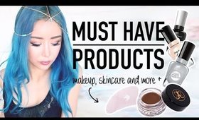 APRIL FAVES Must Have Makeup Products & More ♥ No Budge Eyebrows ♥ Perfect Nudes ♥ Skincare ♥ Wengie