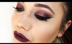 Fiery Eyes & Vampy Lips FT Urban Decay Vice 3 | thatgirlshaexo