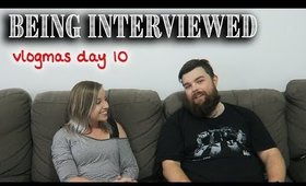 I WAS INTERVIEWED! || Vlogmas Day 10