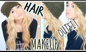 GETTING READY FOR WINTER: Hair, Makeup, & Outfit!