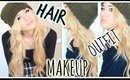 GETTING READY FOR WINTER: Hair, Makeup, & Outfit!