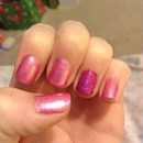pink party nails