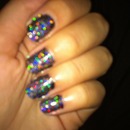 sparkly nails