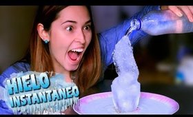Mágico HIELO INSTANTANEO!  | Kika Nieto
