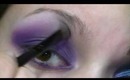 simple smokey purple eye shadow tutorial