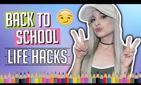 REAL AF BACK TO SCHOOL LIFE HACKS